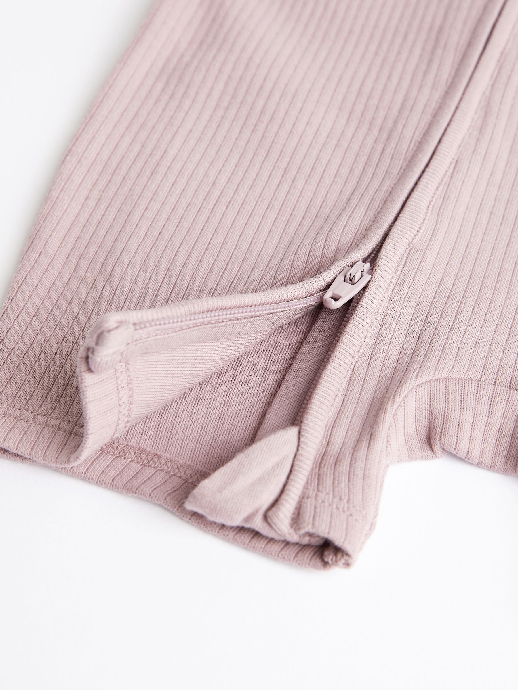 Pale Pink 3 Pack Two Way Zip Baby Romper (0mths-3yrs) image 7