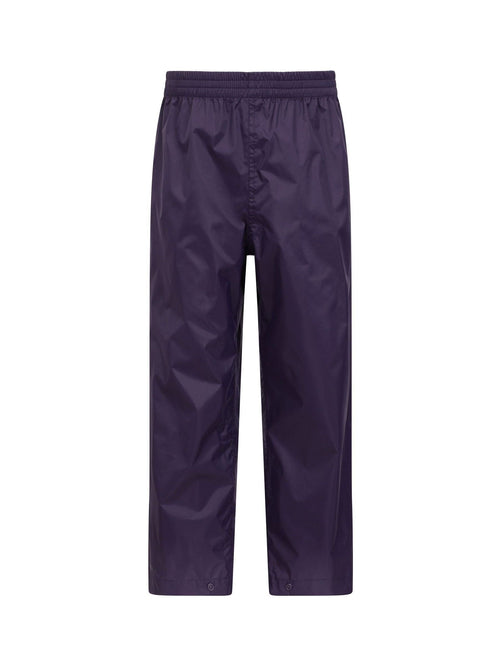 Mountain Warehouse Purple Pakka II Waterproof Overtrousers image 1
