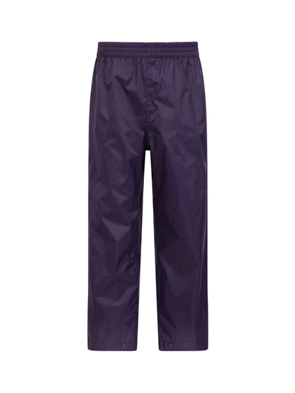 Mountain Warehouse Purple Pakka II Waterproof Overtrousers image 1