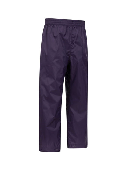 Mountain Warehouse Purple Pakka II Waterproof Overtrousers image 4