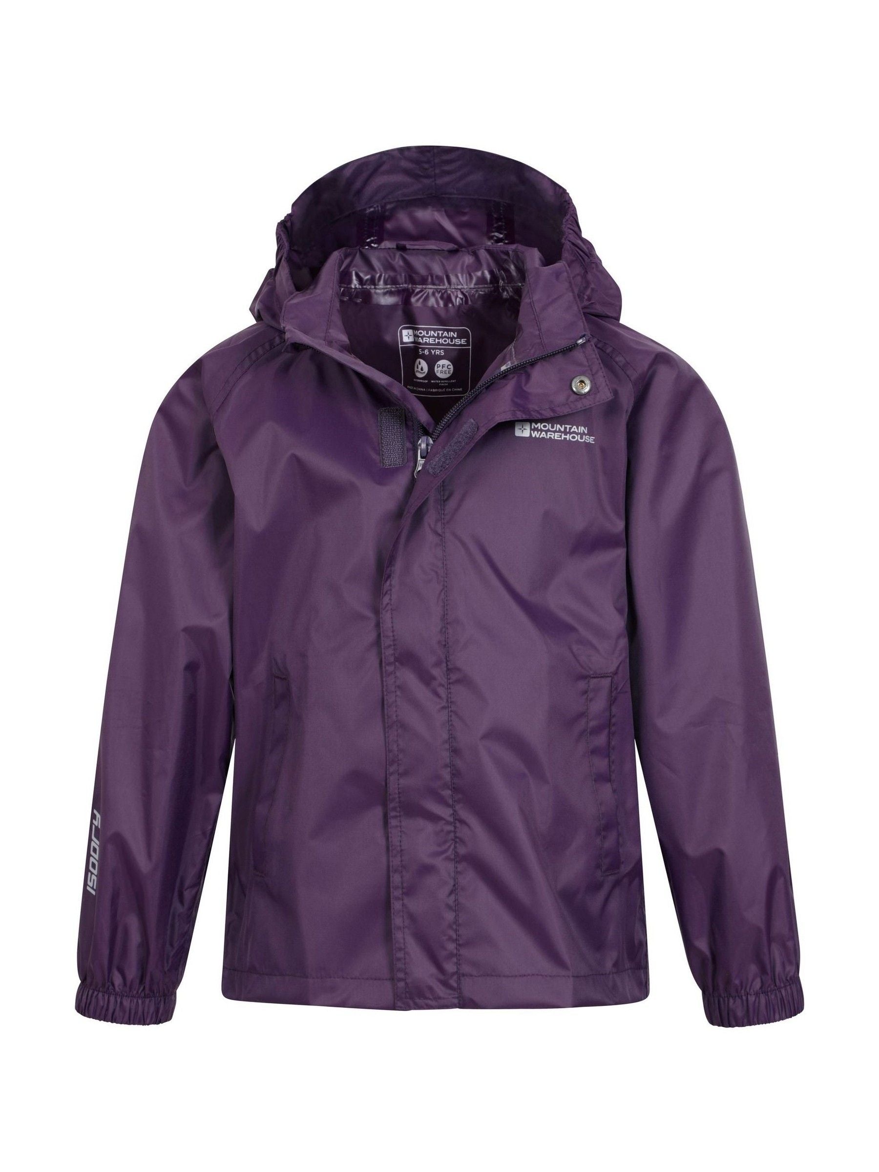 Dsiney Kidz - Mountain Warehouse Purple Pakka II Waterproof Jacket image 5