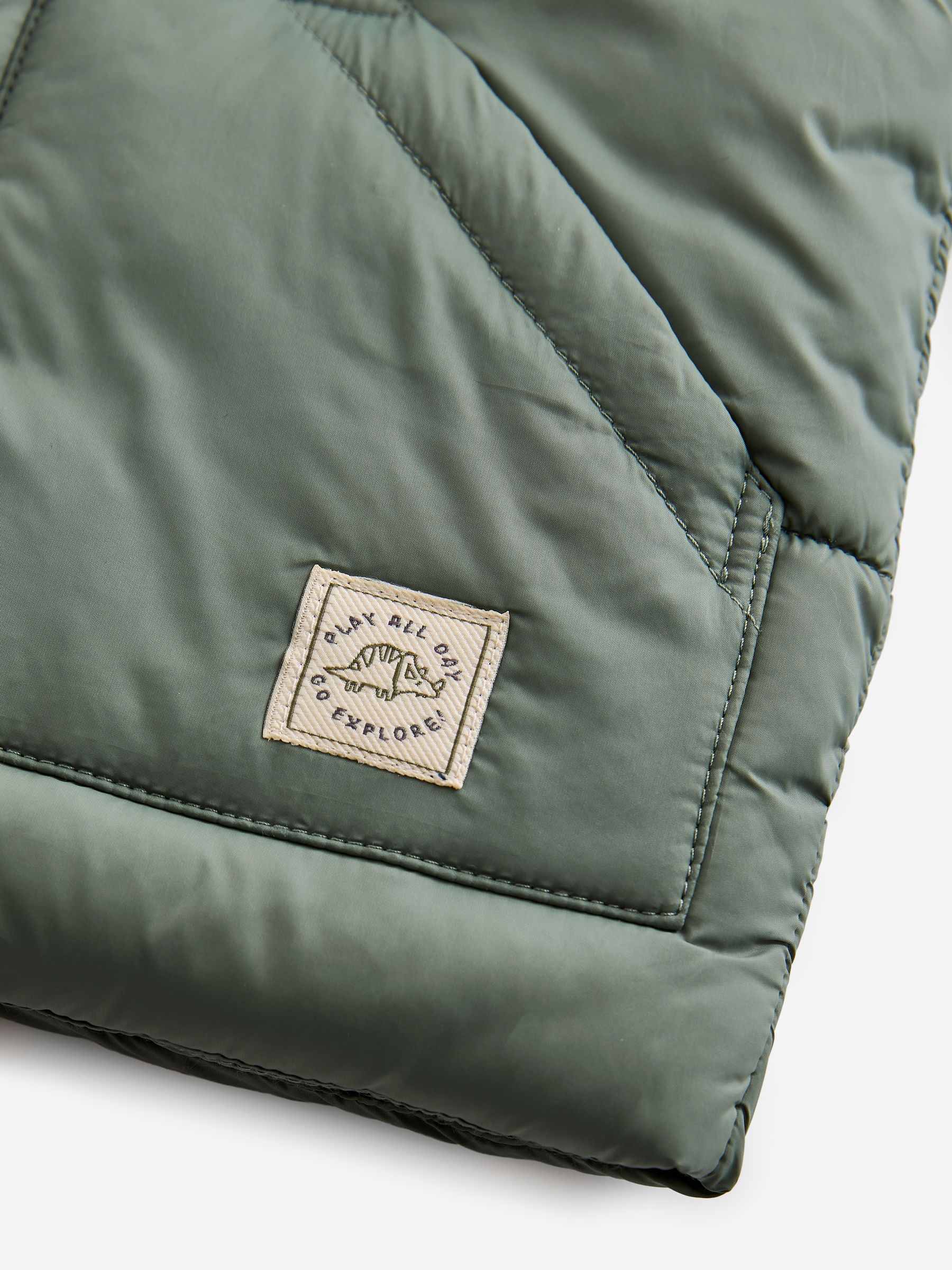 Dsiney Kidz - Sage Green Padded Gilet (3mths-10yrs) image 5
