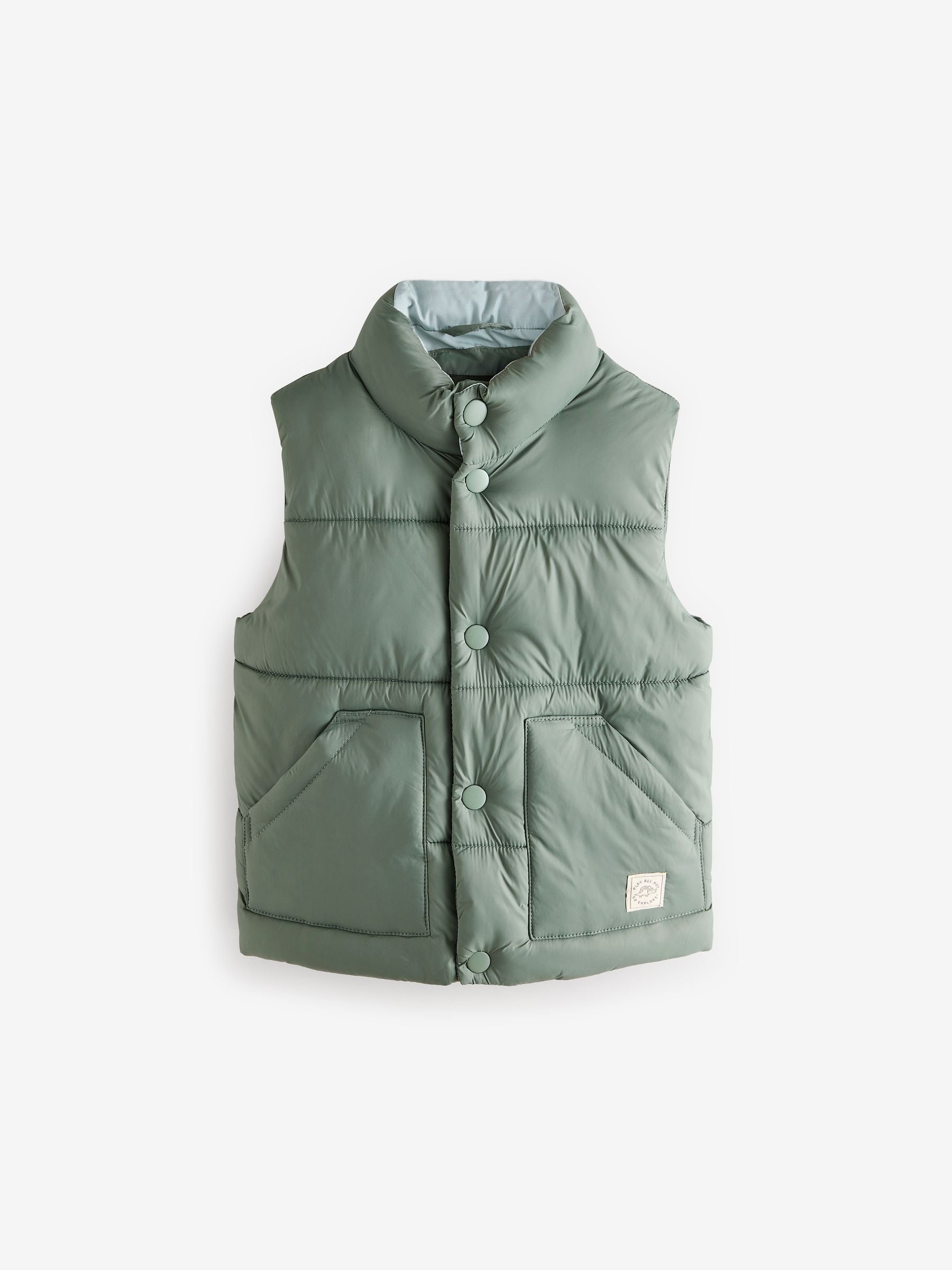 Dsiney Kidz - Sage Green Padded Gilet (3mths-10yrs) image 6