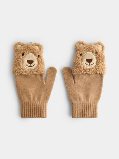 JoJo Maman Bébé Brown Bear Gloves - image 3