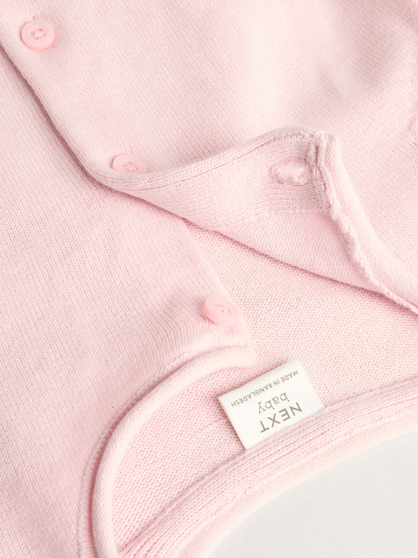 Dsiney Kidz - Pink/Neutral 100% Cotton Cardigans 2 Pack (0mths-3yrs) image 9