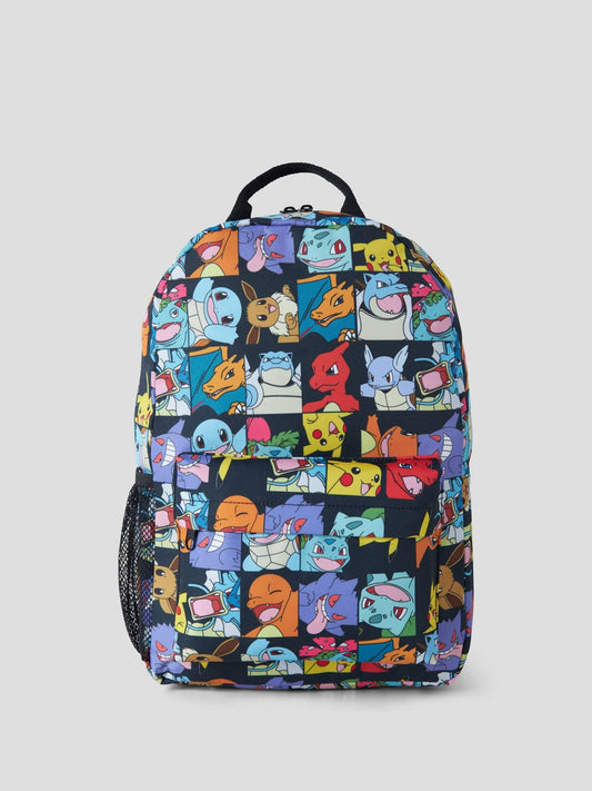 Name It Blue Pokemon Graphic Print Backpack image 1
