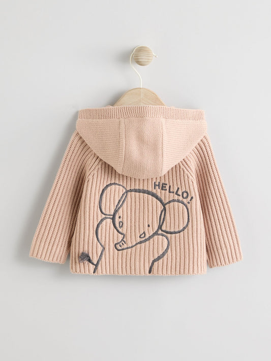 Neutral 100% Cotton Cardigan (0mths-2yrs) - image 1