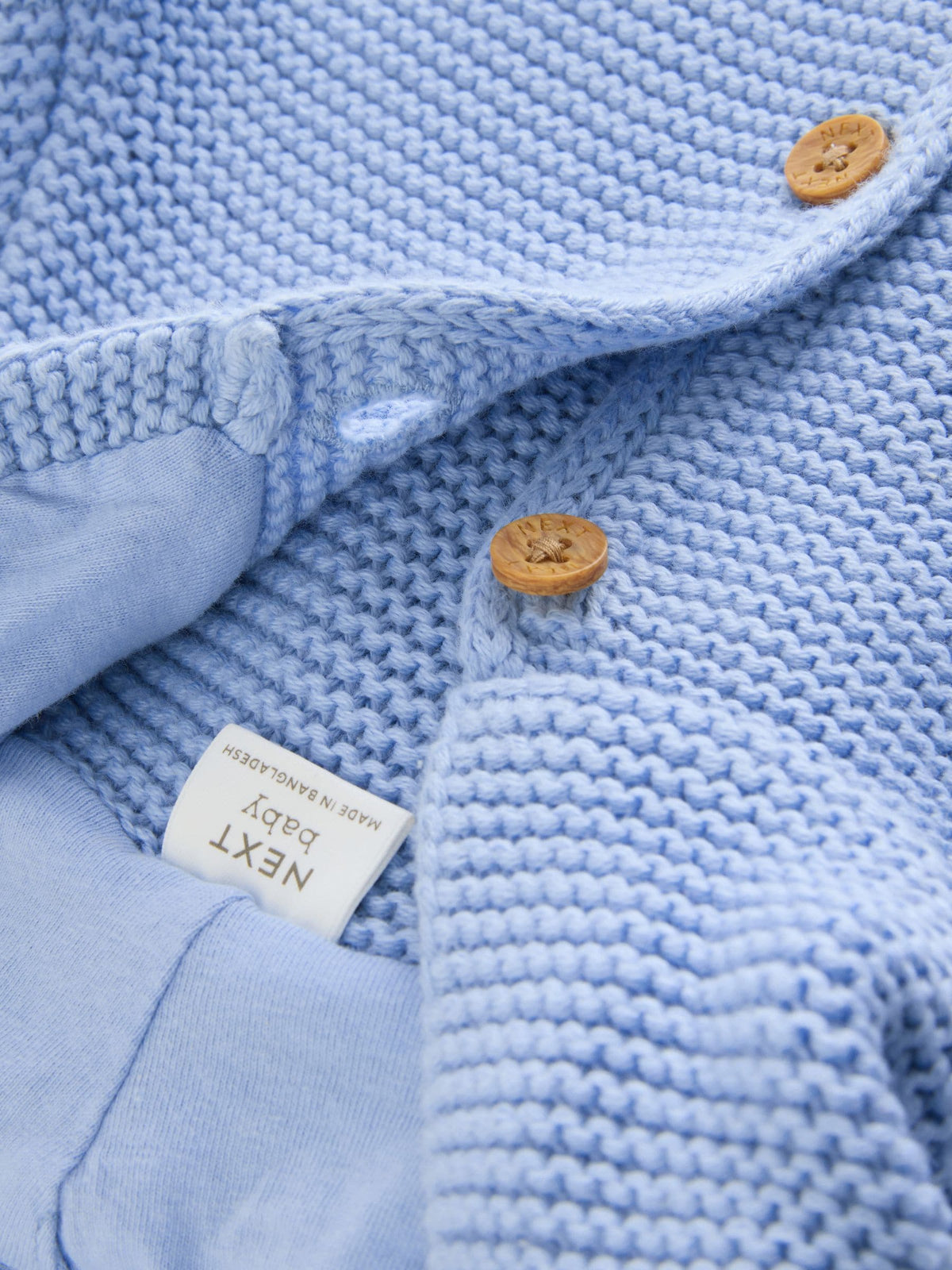 Blue Knitted Baby Cardigan (0mths-2yrs) - image 5