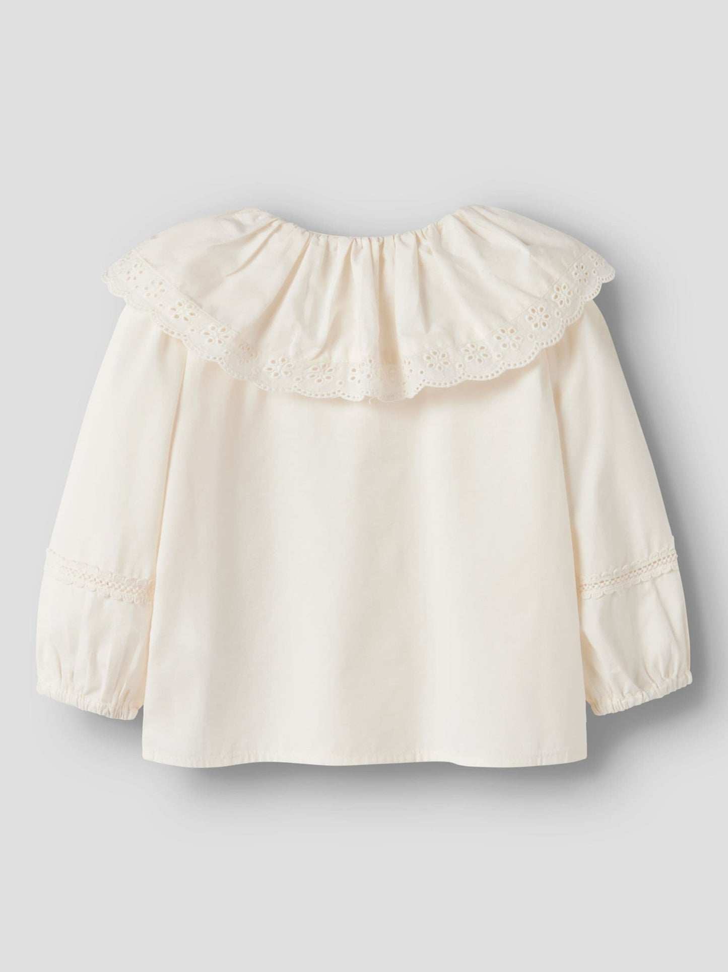 Dsiney Kidz - Name It White Collared Cotton Poplin Blouse image 4