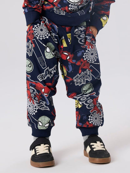 Dsiney Kidz - Name It Blue Spiderman Printed Sweatpants image 1