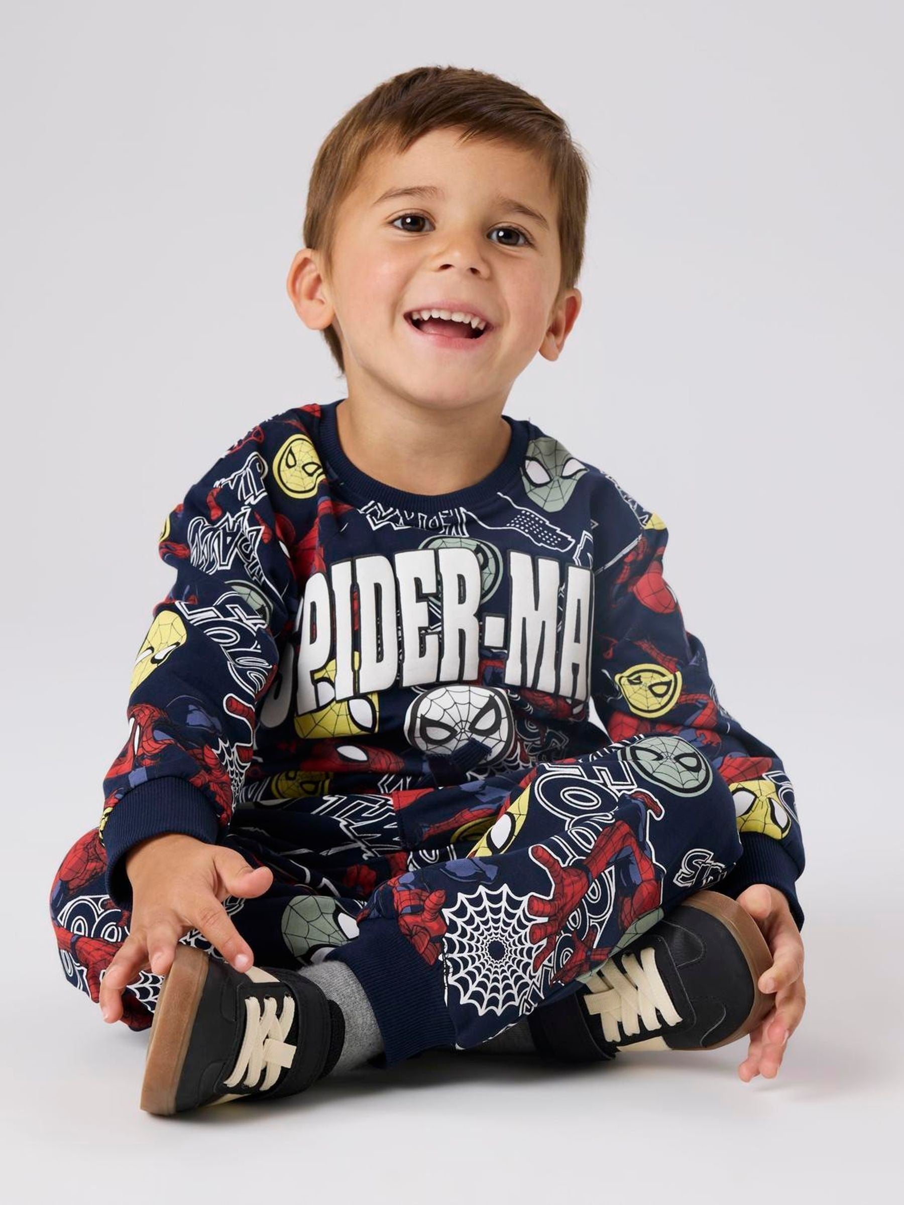 Dsiney Kidz - Name It Blue Spiderman Printed Sweatpants image 2