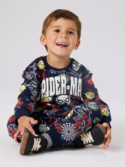 Dsiney Kidz - Name It Blue Spiderman Printed Sweatpants image 2