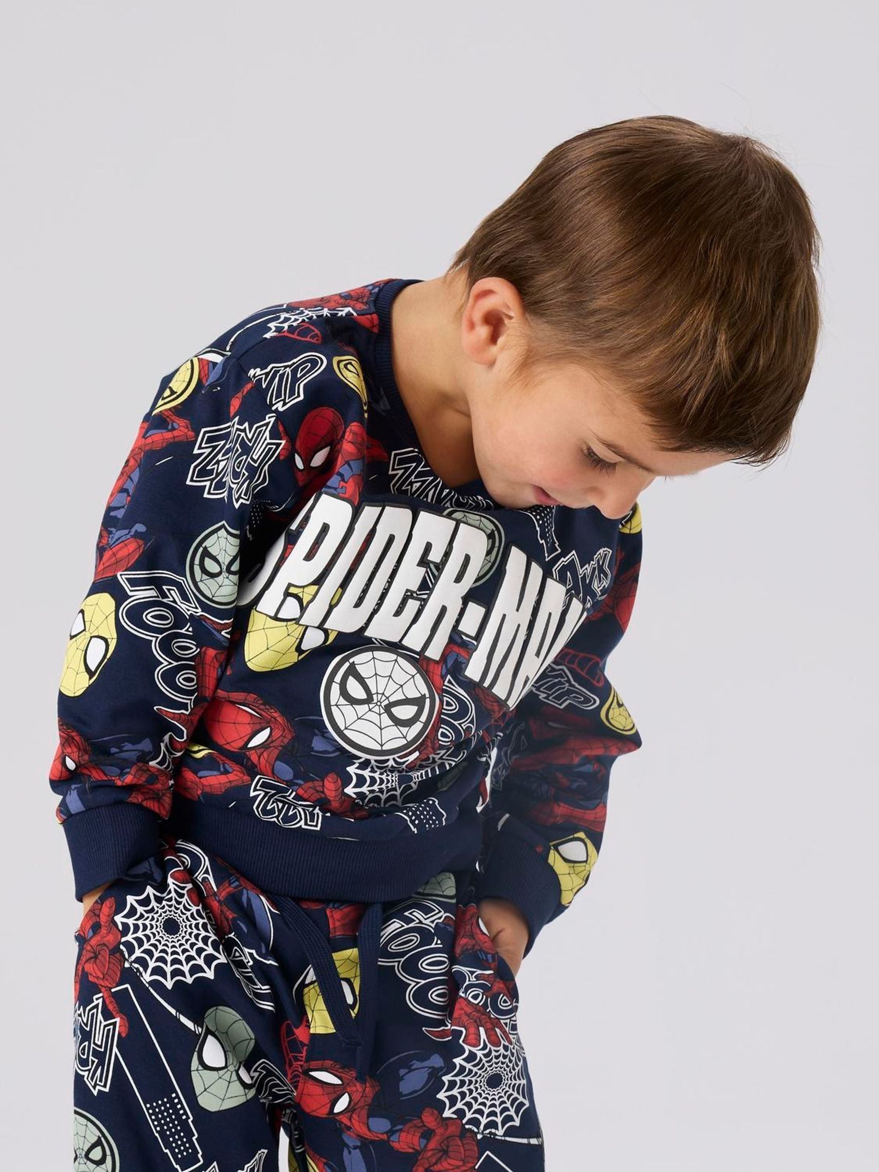 Dsiney Kidz - Name It Blue Spiderman Printed Sweatshirt image 1