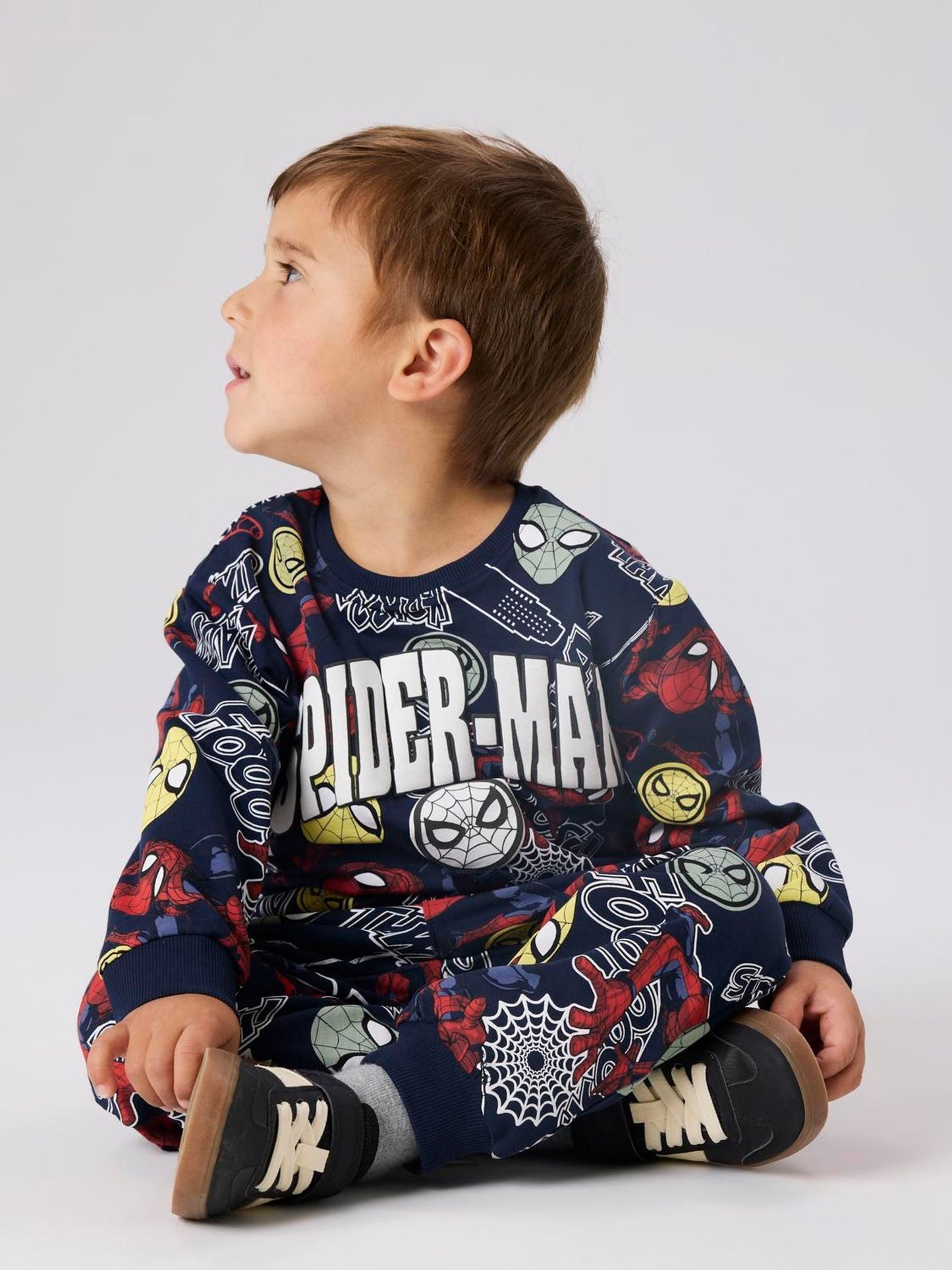 Dsiney Kidz - Name It Blue Spiderman Printed Sweatshirt image 2