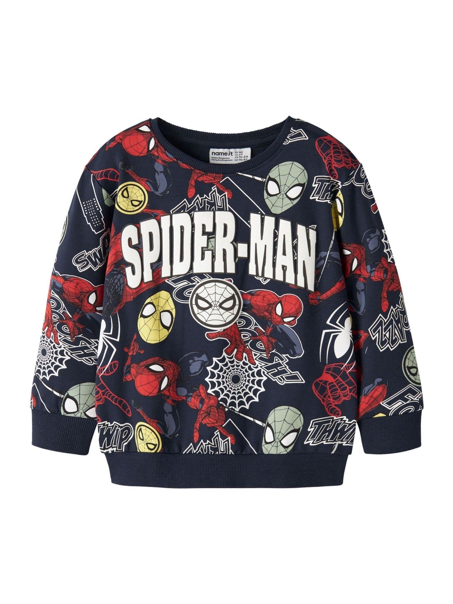 Dsiney Kidz - Name It Blue Spiderman Printed Sweatshirt image 4