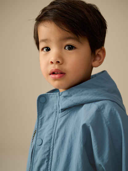 Light Blue Shower Resistant Anorak Jacket (3mths-7yrs)