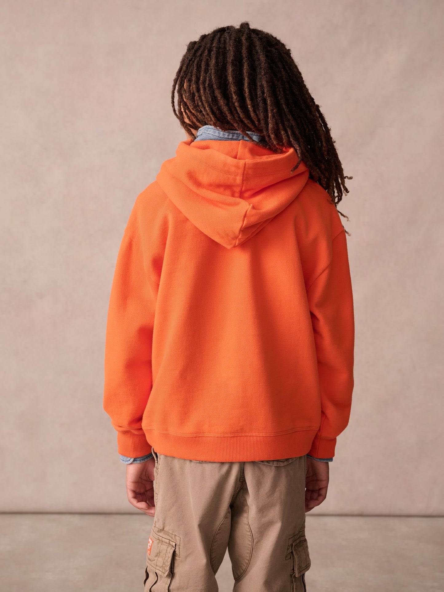 Dsiney Kidz - Superdry Orange Essentials Hoodie image 2