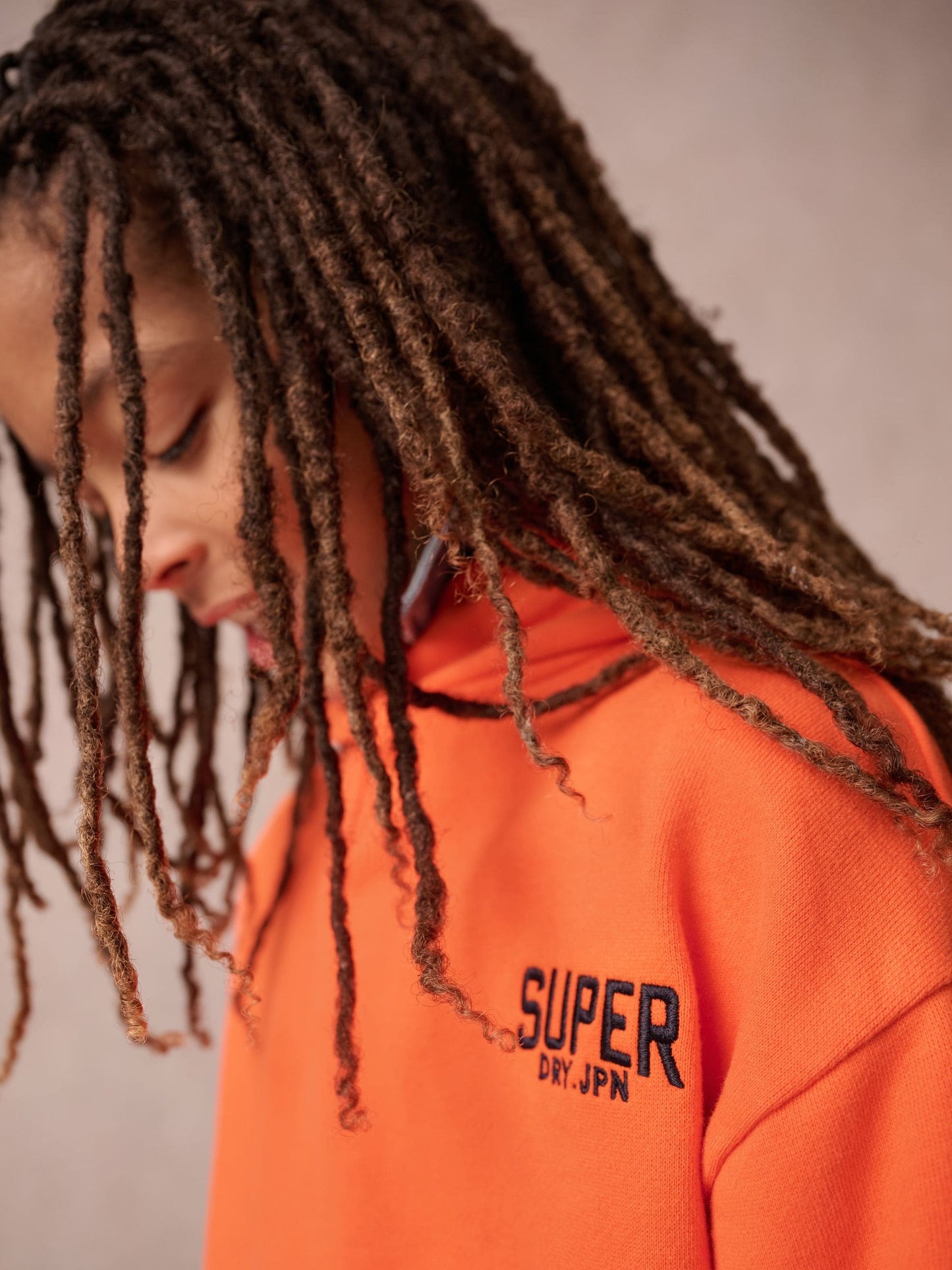 Dsiney Kidz - Superdry Orange Essentials Hoodie image 3