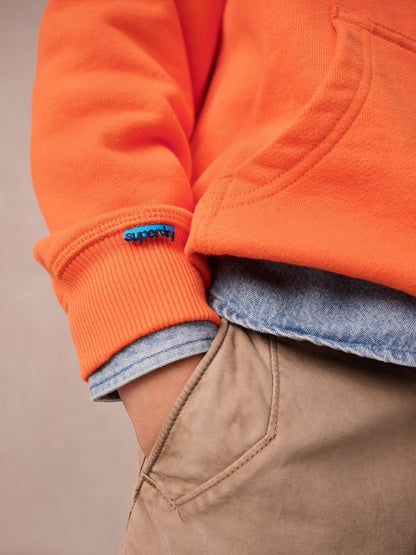 Dsiney Kidz - Superdry Orange Essentials Hoodie image 4