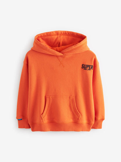 Dsiney Kidz - Superdry Orange Essentials Hoodie image 5