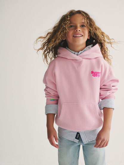 Dsiney Kidz - Superdry Pink Essentials Hoodie image 1