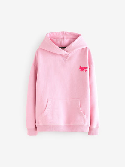 Dsiney Kidz - Superdry Pink Essentials Hoodie image 6