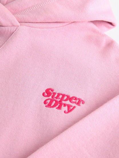 Dsiney Kidz - Superdry Pink Essentials Hoodie image 8
