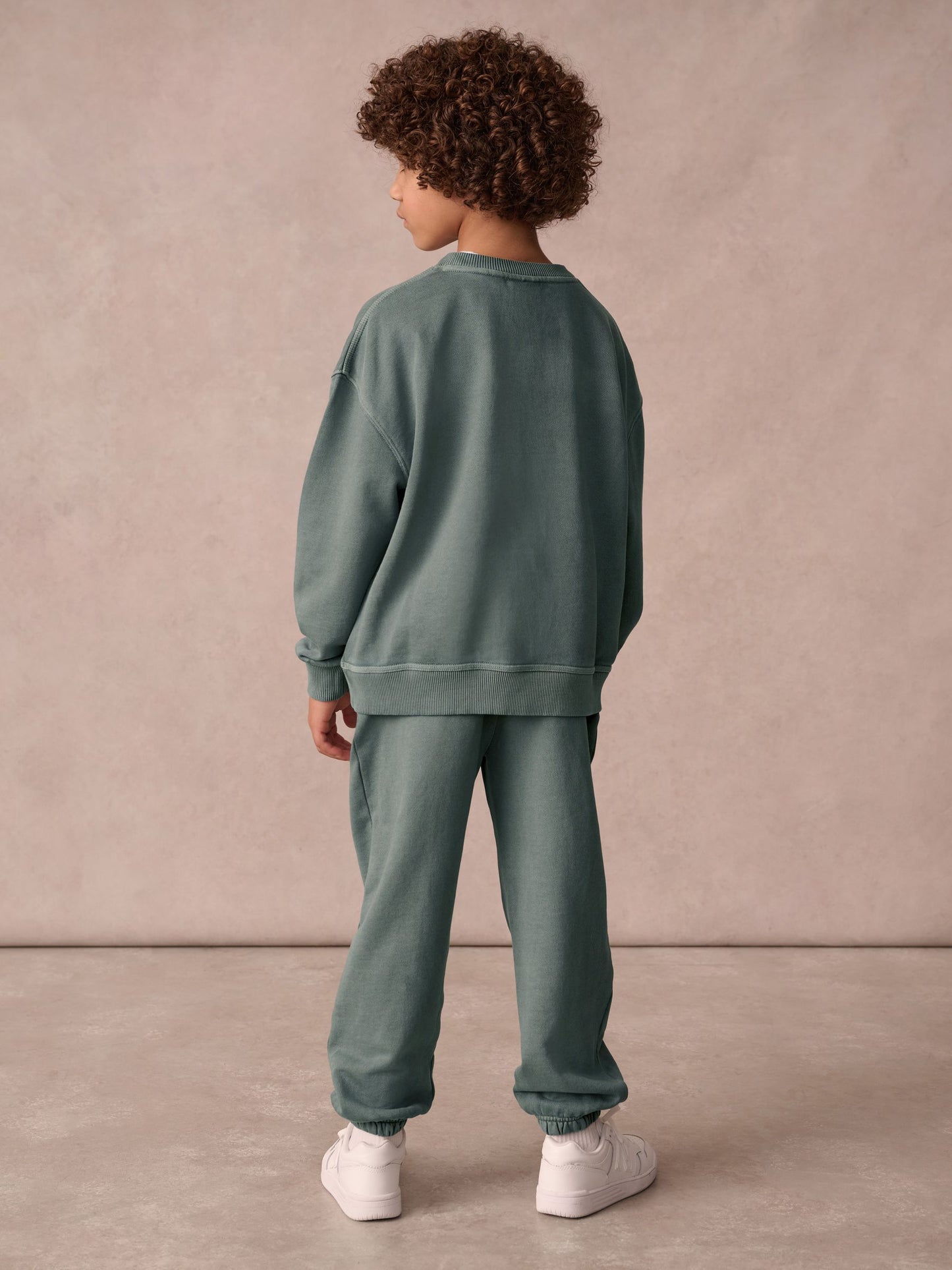 Dsiney Kidz - Superdry Dark Green Sweat Top & Joggers Set image 2