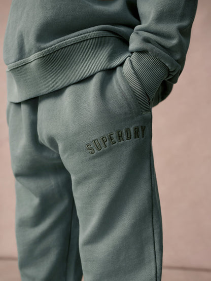 Dsiney Kidz - Superdry Dark Green Sweat Top & Joggers Set image 4