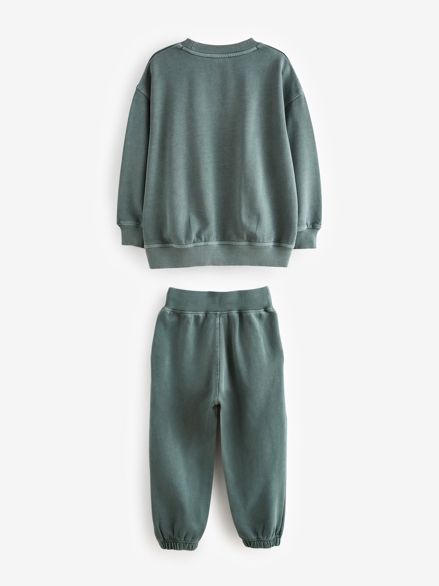 Dsiney Kidz - Superdry Dark Green Sweat Top & Joggers Set image 7