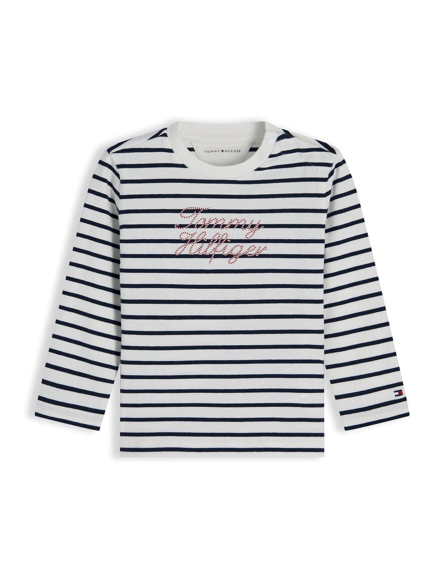 Tommy Hilfiger Blue Rope Logo Jersey Long Sleeve T-Shirt image 1