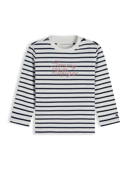 Tommy Hilfiger Blue Rope Logo Jersey Long Sleeve T-Shirt image 1