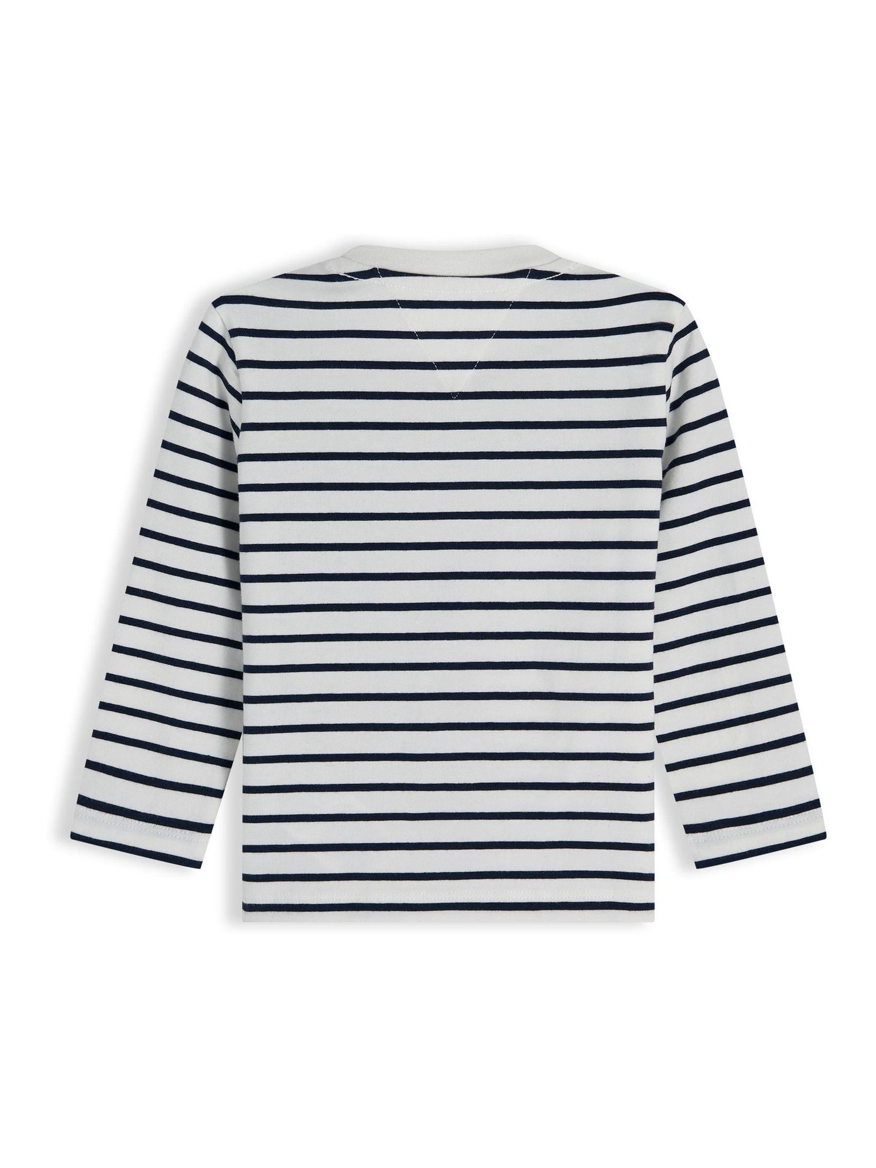 Tommy Hilfiger Blue Rope Logo Jersey Long Sleeve T-Shirt image 2