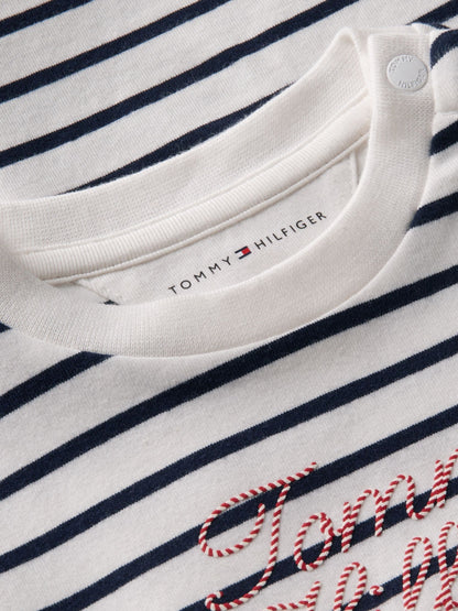 Tommy Hilfiger Blue Rope Logo Jersey Long Sleeve T-Shirt image 3