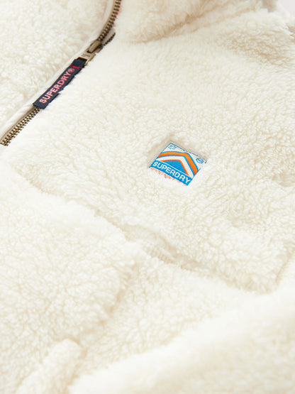 Dsiney Kidz - Superdry White Quarter Zip Fleece image 4