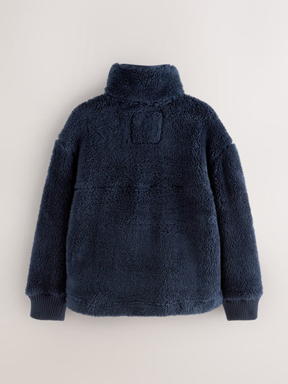 Dsiney Kidz - Superdry Navy Quarter Zip Fleece image 2