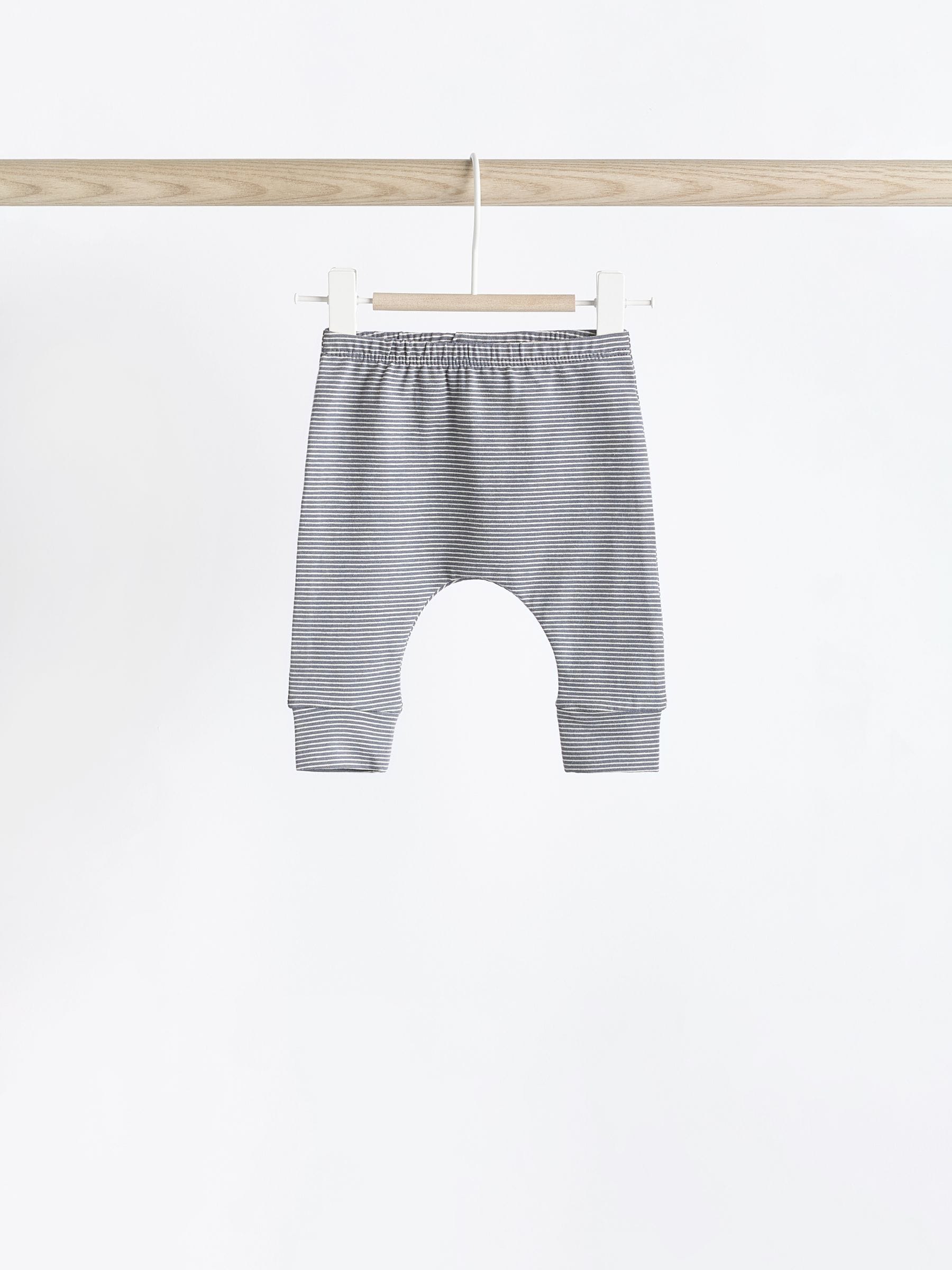 Teal Blue Baby Leggings 4 Pack (0mths-3yrs) image 5