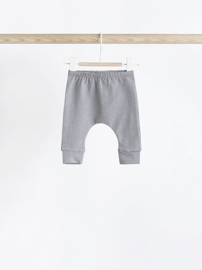 Teal Blue Baby Leggings 4 Pack (0mths-3yrs) image 5