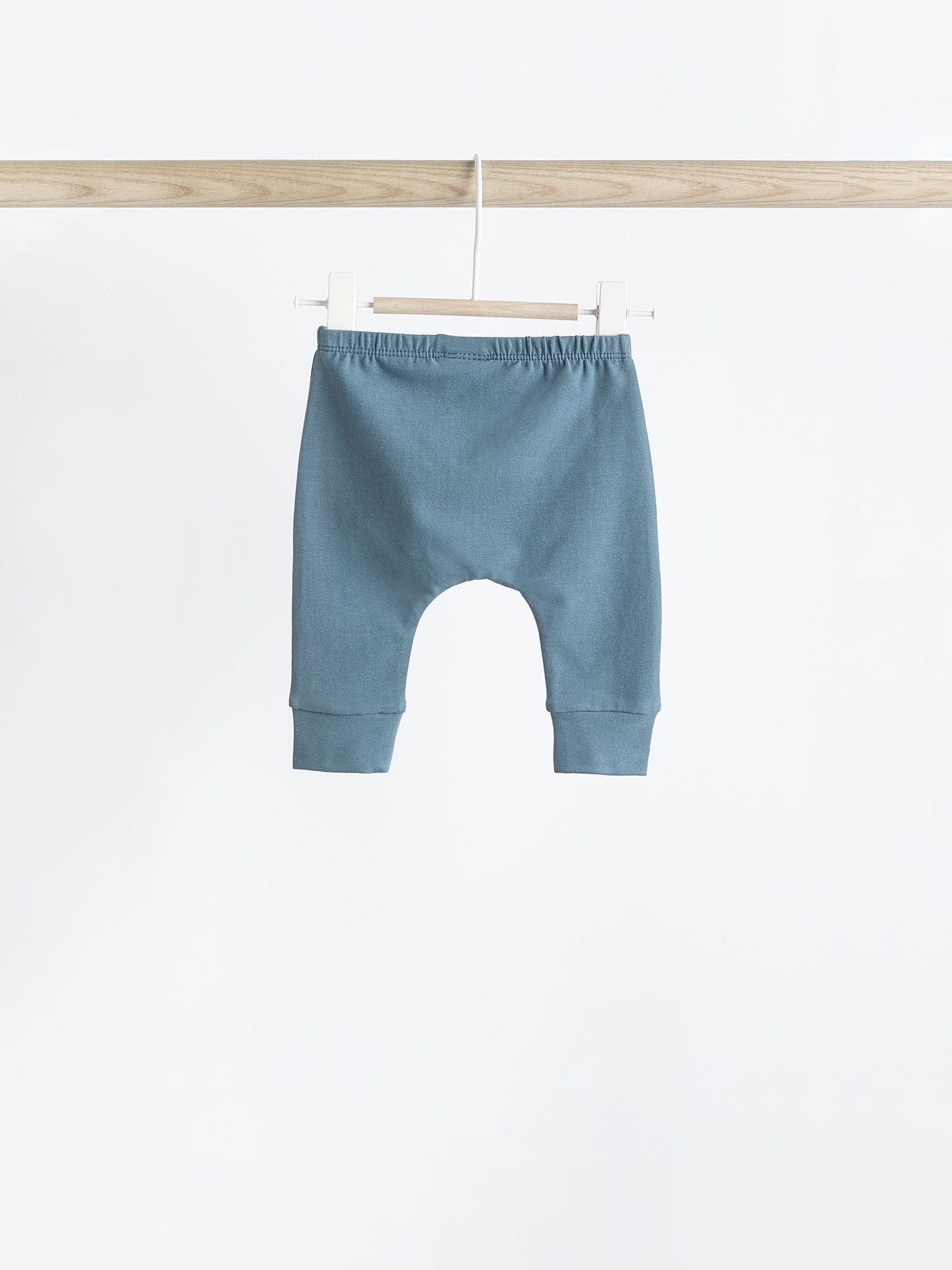 Teal Blue Baby Leggings 4 Pack (0mths-3yrs) image 7
