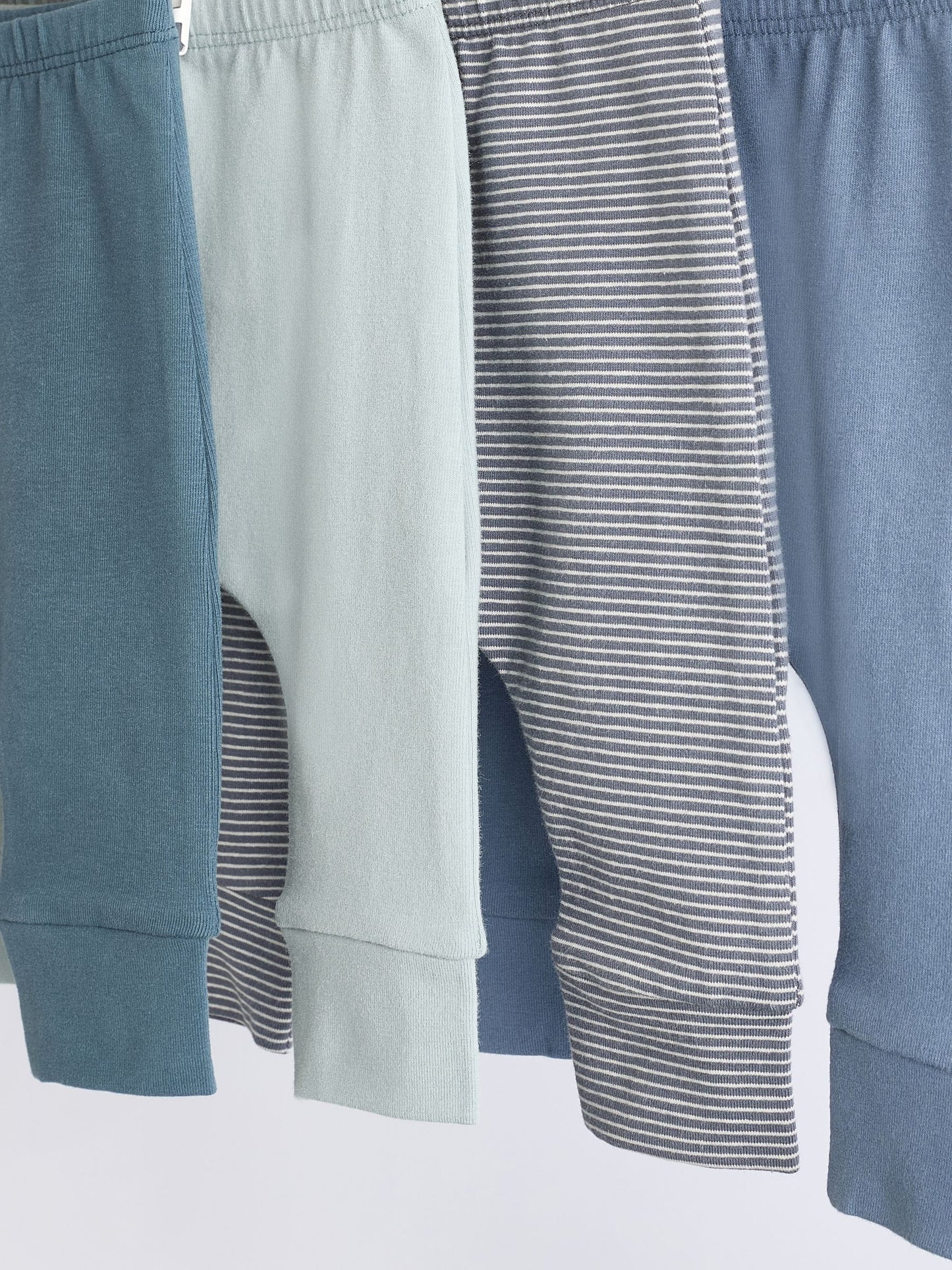 Teal Blue Baby Leggings 4 Pack (0mths-3yrs) image 8