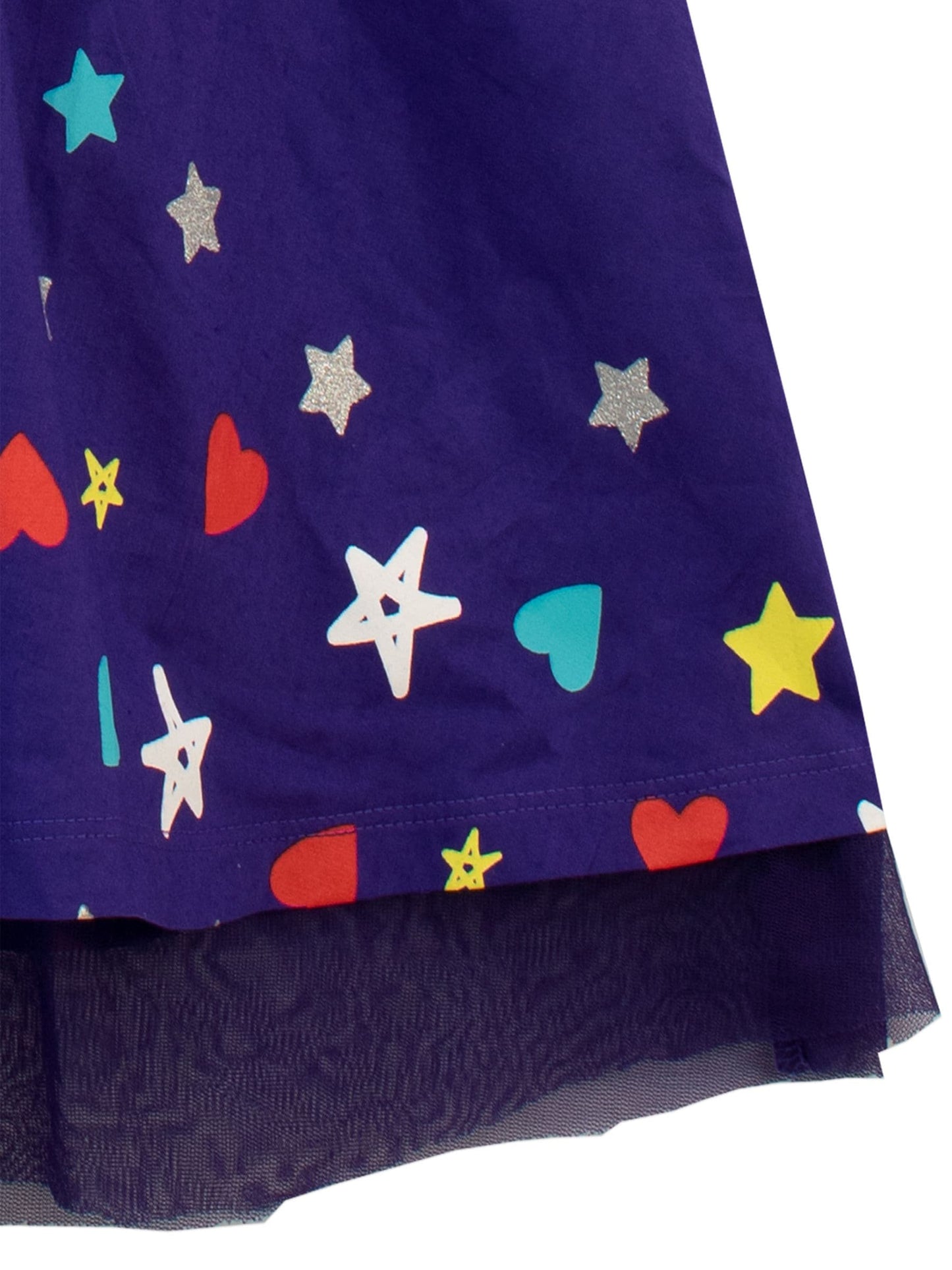 Character Blue 100% Cotton Peppa Pig Party Dress image 3