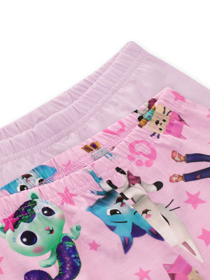 Character Pink Girls Gabby's Doll House Pyjamas 2 Pack - image 12
