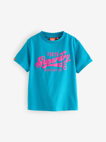 Superdry Pink T-Shirts 3 Pack image 2