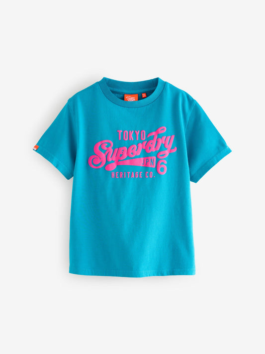 Superdry Pink T-Shirts 3 Pack image 2