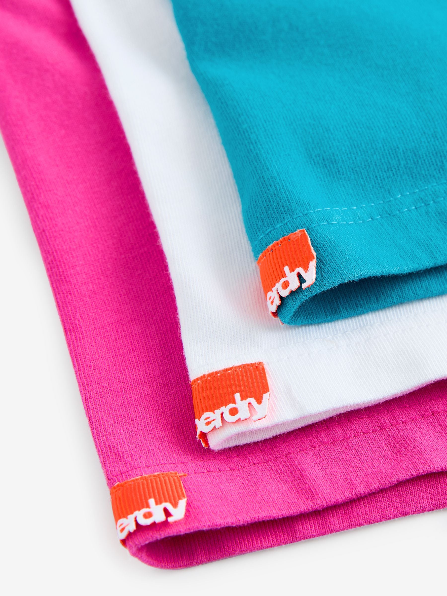Superdry Pink T-Shirts 3 Pack image 8