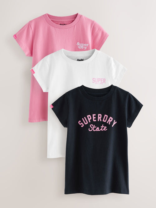 Superdry Multi T-Shirts 3 Pack image 1