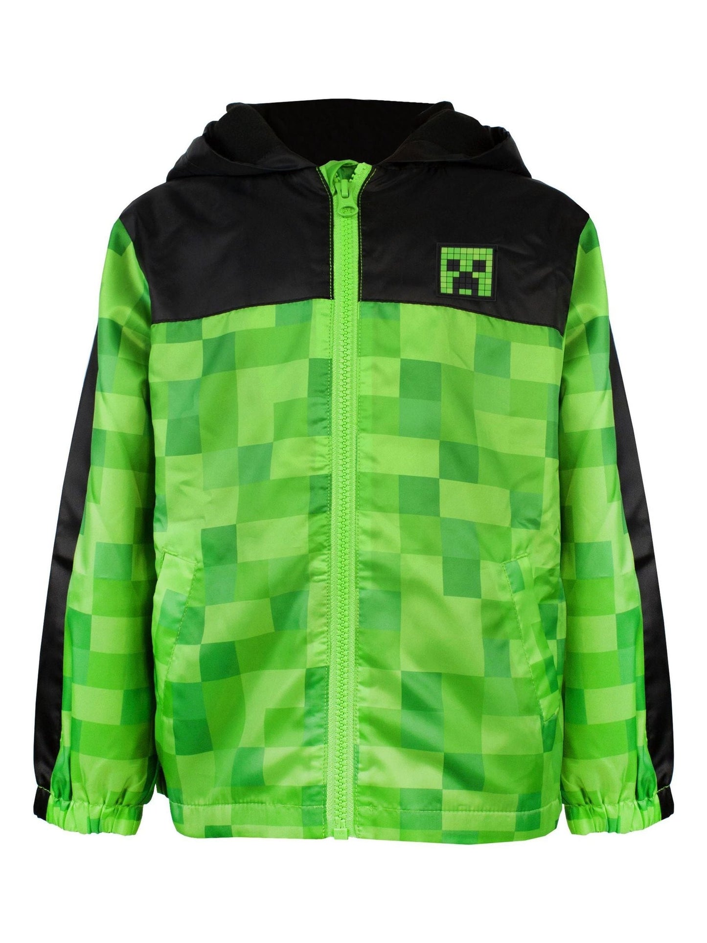 Dsiney Kidz - Vanilla Underground Green Minecraft Windbreaker image 1