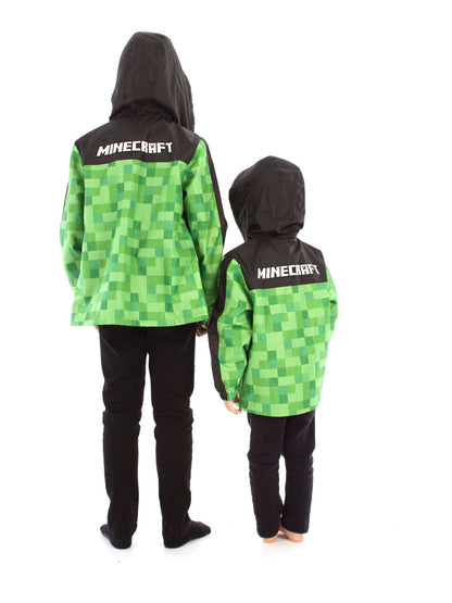 Dsiney Kidz - Vanilla Underground Green Minecraft Windbreaker image 3