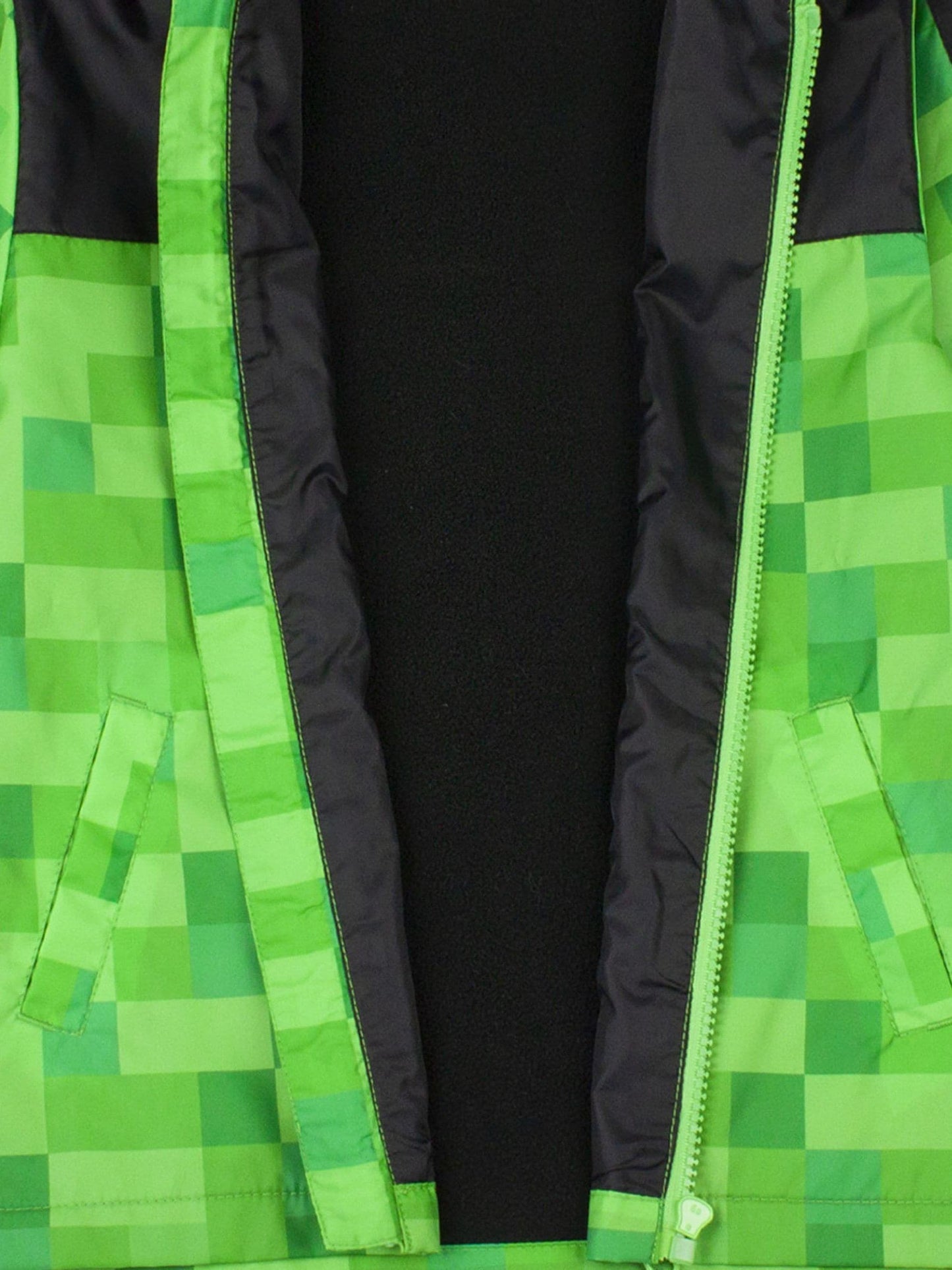 Dsiney Kidz - Vanilla Underground Green Minecraft Windbreaker image 4