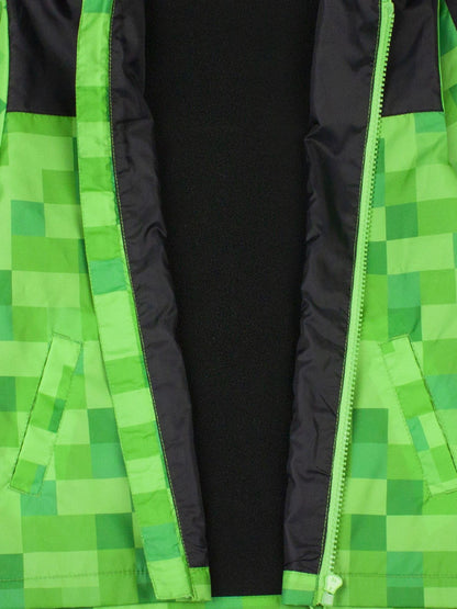 Dsiney Kidz - Vanilla Underground Green Minecraft Windbreaker image 4